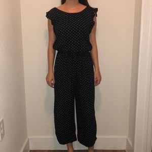 Polka dot jumpsuit